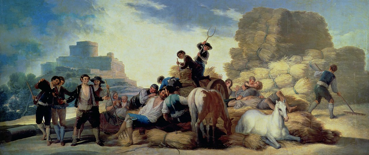 Kesä tai sato tekijältä Francisco de Goya
