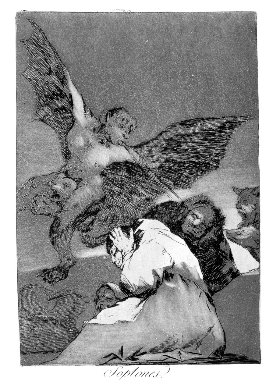 Niele se, koira, 1799 tekijältä Francisco de Goya
