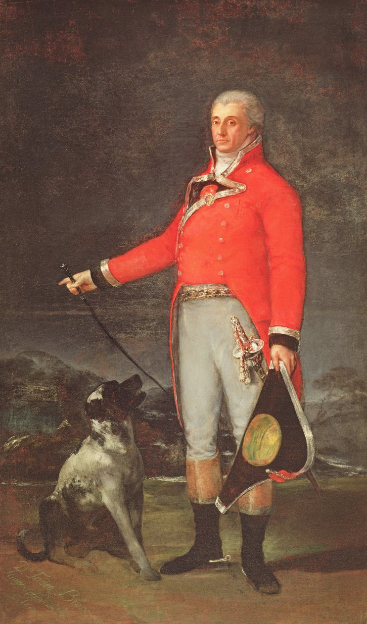 Taddeo Bravo de Rivero, 1806 tekijältä Francisco de Goya