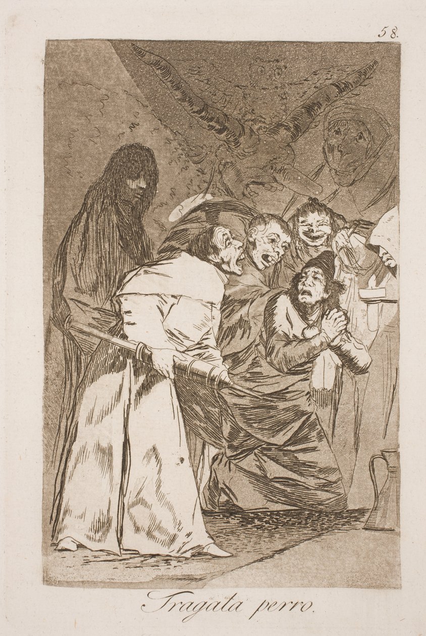 Ota se koirasi! tekijältä Francisco de Goya