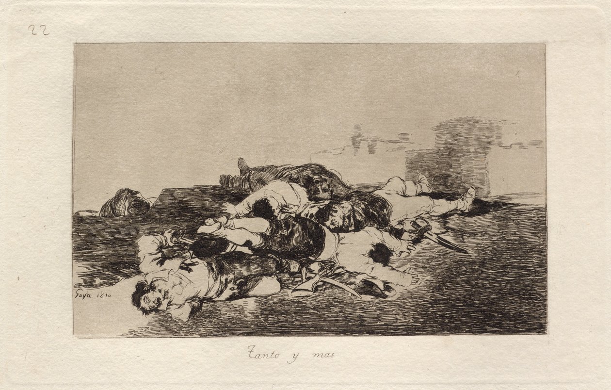 Niin paljon ja enemmän (jopa pahempaa) tekijältä Francisco de Goya