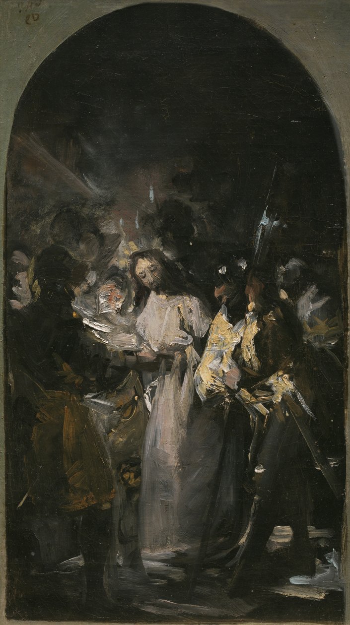 Kristuksen pidätys, 1798 tekijältä Francisco de Goya