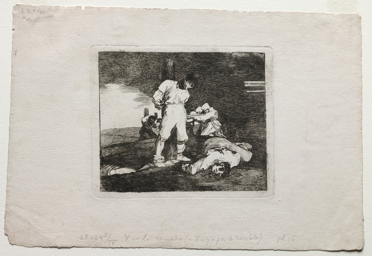 The Disasters of War: Ja siitä ei ole apua tekijältä Francisco de Goya