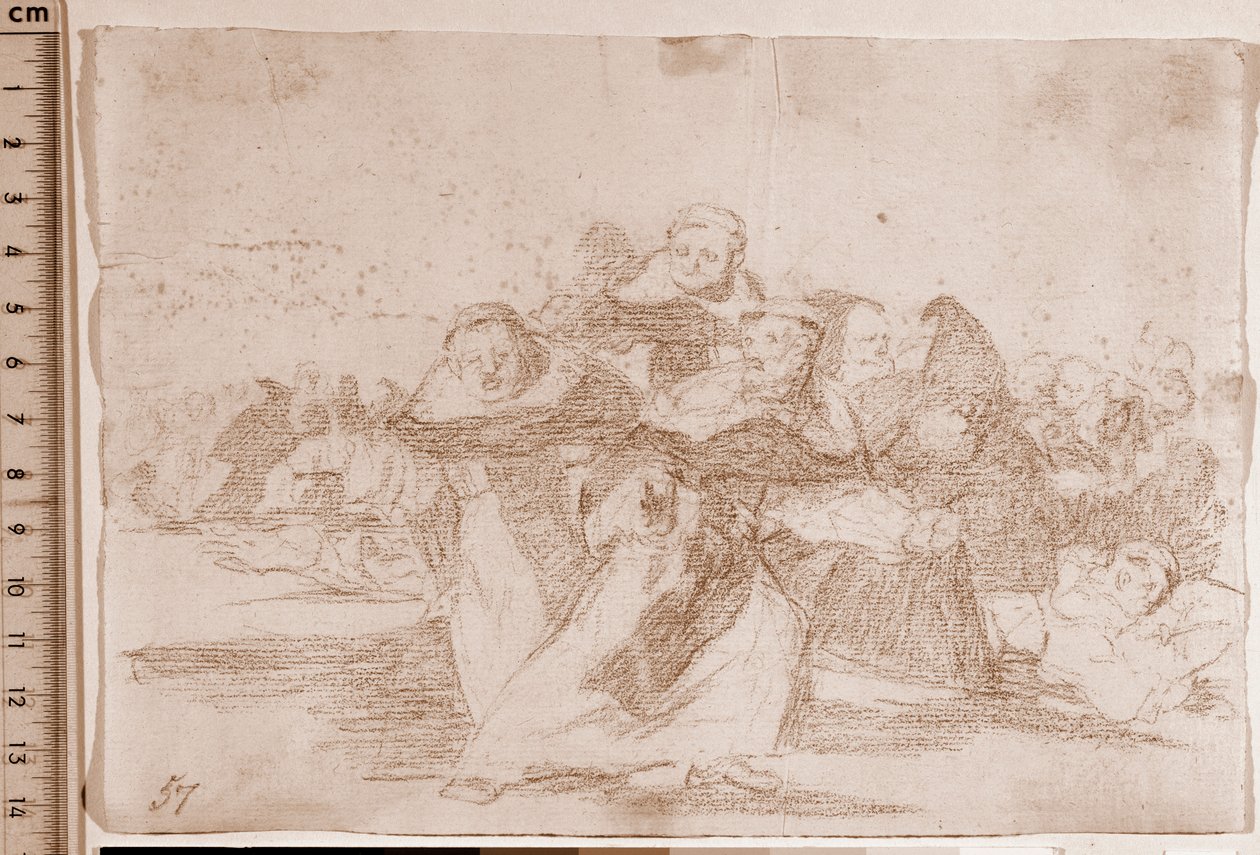 The Disasters of War: Kaikki on sekoitettu (valmistelupiirros tekijältä Francisco de Goya