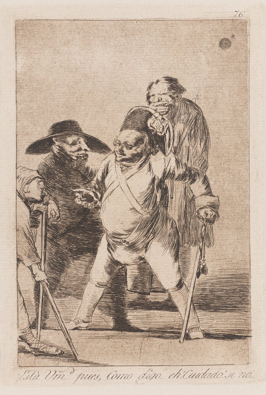The Habit of Command, 18. päivän lopusta 19. päivän alkuun vuosisadan (tulostus) tekijältä Francisco de Goya