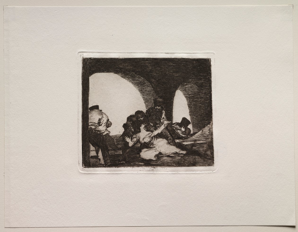 The Horrors of War: Katkera olla läsnä. tekijältä Francisco de Goya