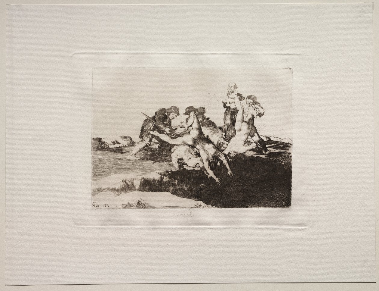 Sodan kauhut: hyväntekeväisyys tekijältä Francisco de Goya