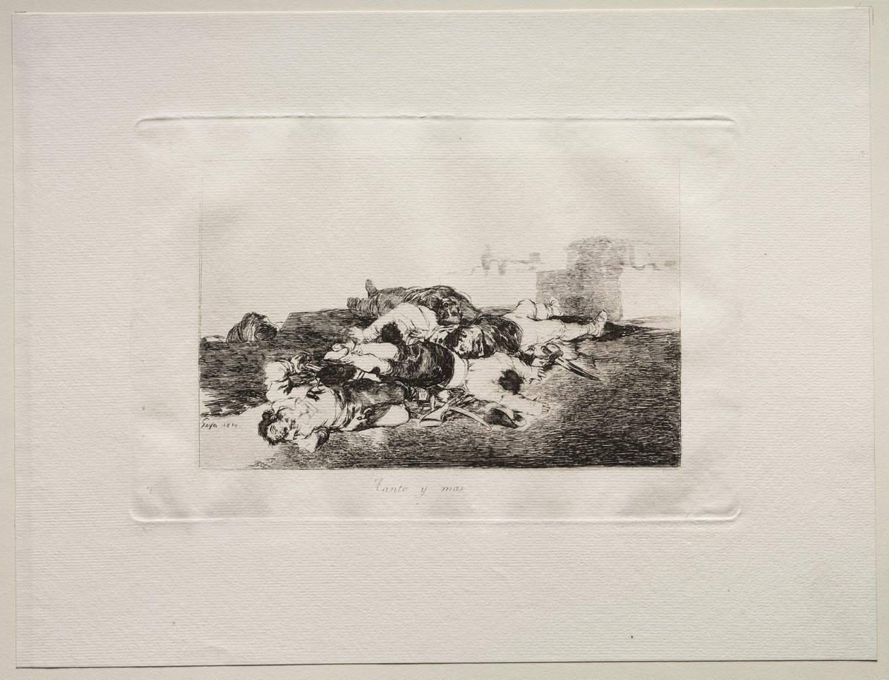 Sodan kauhut: Vielä pahempaa, 1810. tekijältä Francisco de Goya