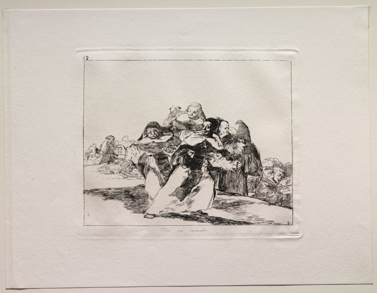 The Horrors of War: Kaikki on Topsy-Turvya. tekijältä Francisco de Goya