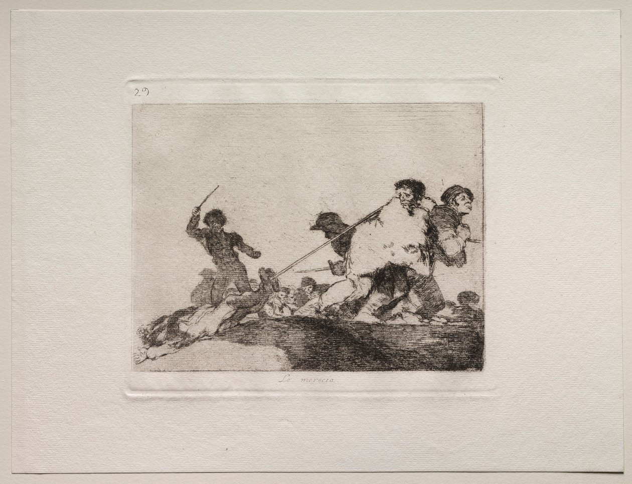 Sodan kauhut: Hän ansaitsi sen. tekijältä Francisco de Goya