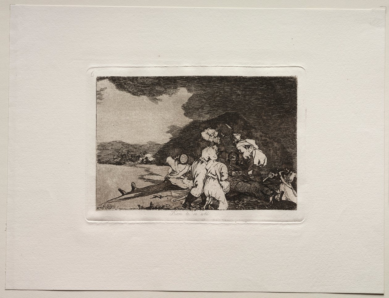 Sodan kauhut: Se palvelee sinua oikein. tekijältä Francisco de Goya