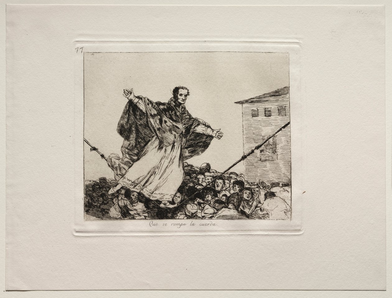 Sodan kauhut: katkeakoon johto. tekijältä Francisco de Goya