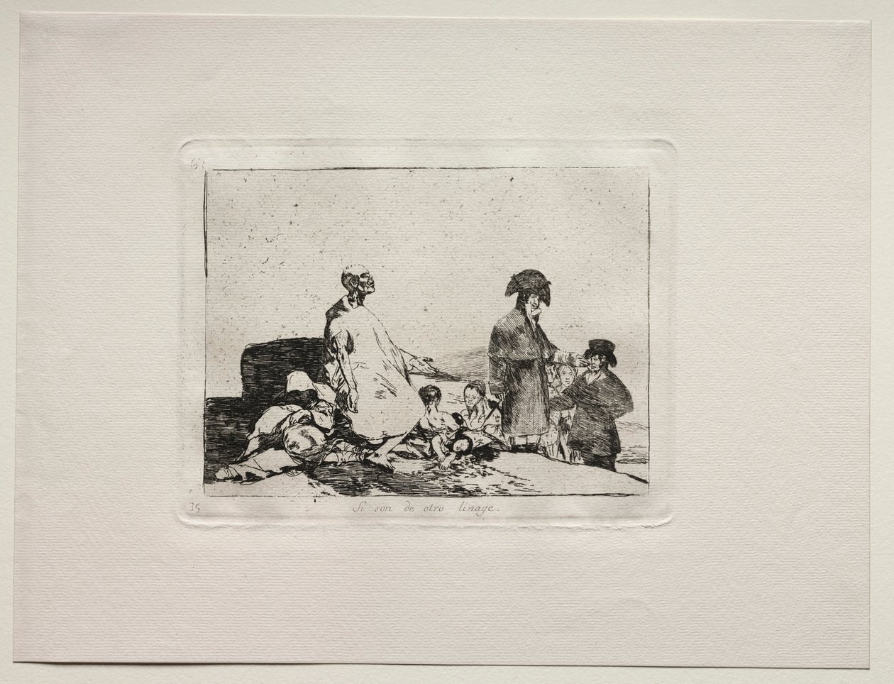 Sodan kauhut: Ehkä ne ovat toista rotua. tekijältä Francisco de Goya