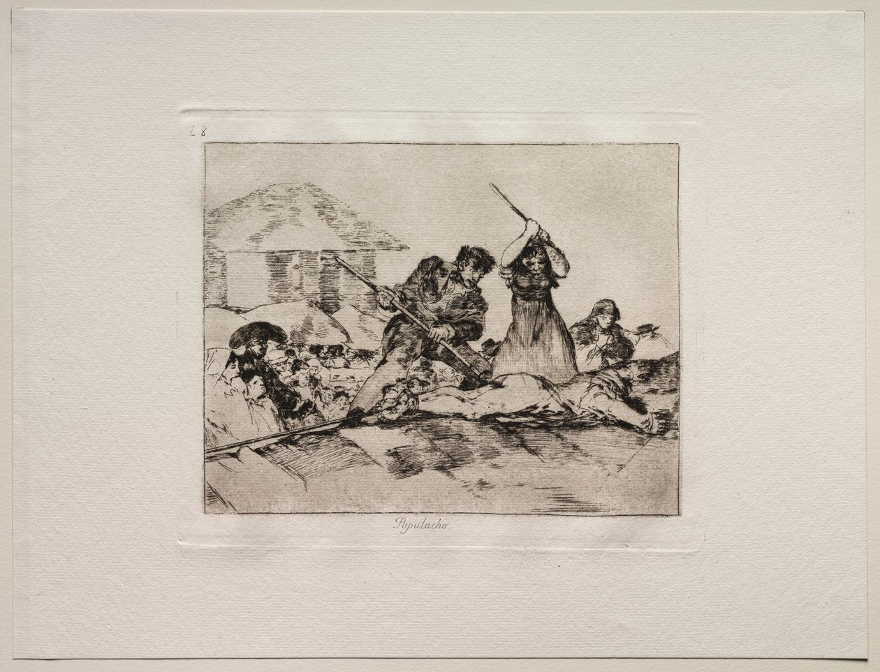Sodan kauhut: Rabble tekijältä Francisco de Goya