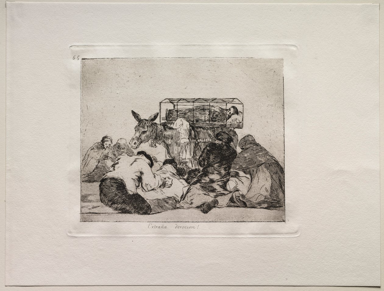 The Horrors of War: Strange Devotion!. tekijältä Francisco de Goya