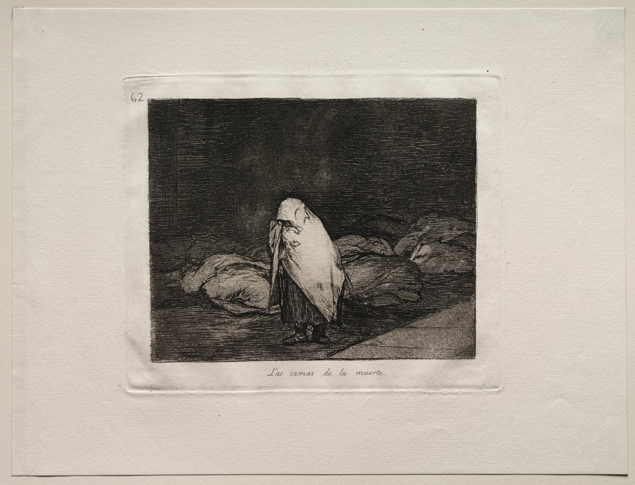 Sodan kauhut: Kuoleman vuoteet. tekijältä Francisco de Goya