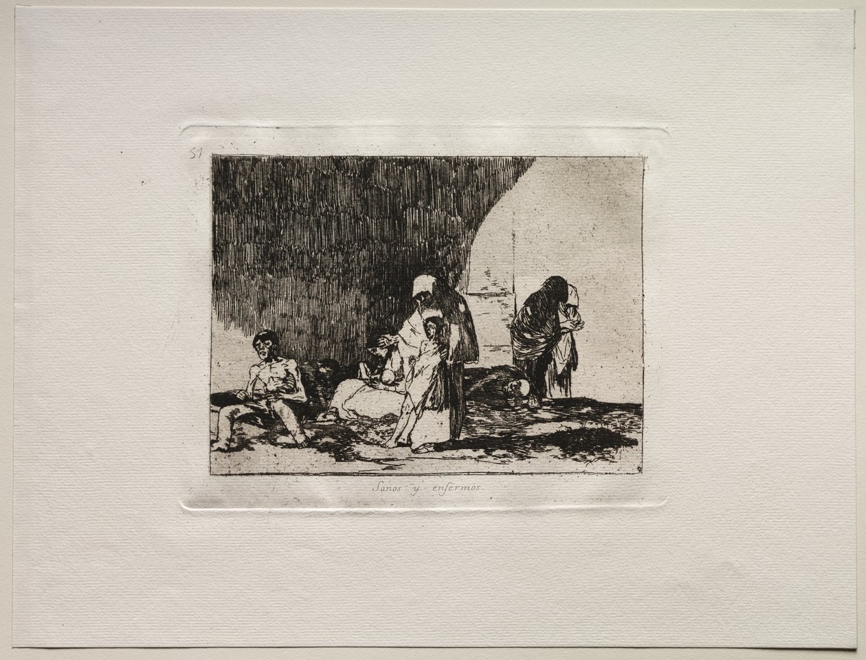 Sodan kauhut: Terveet ja sairaat tekijältä Francisco de Goya