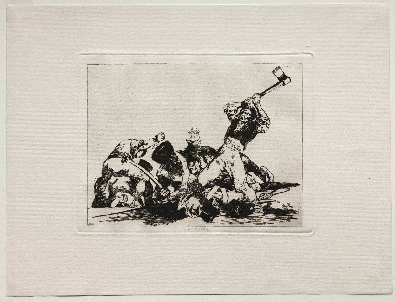 Sodan kauhut: Sama. tekijältä Francisco de Goya