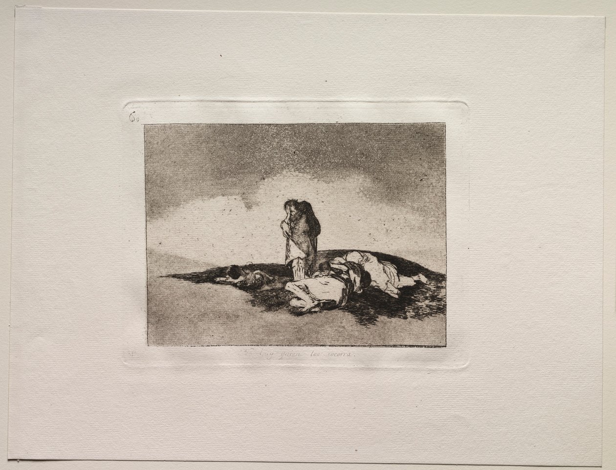 Sodan kauhut: Kukaan ei voi auttaa heitä. tekijältä Francisco de Goya