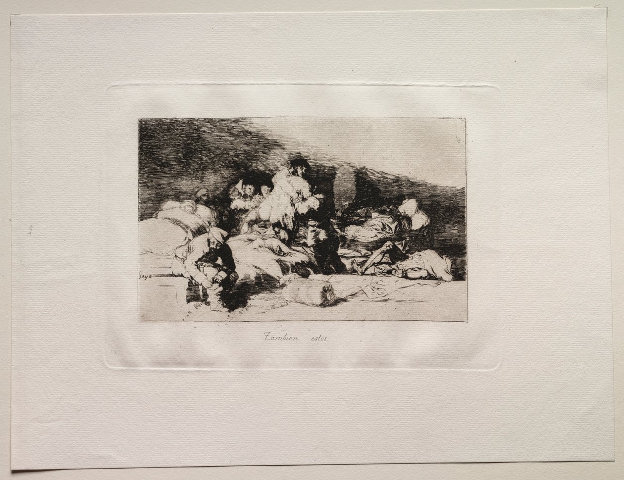 Sodan kauhut: myös nämä. tekijältä Francisco de Goya