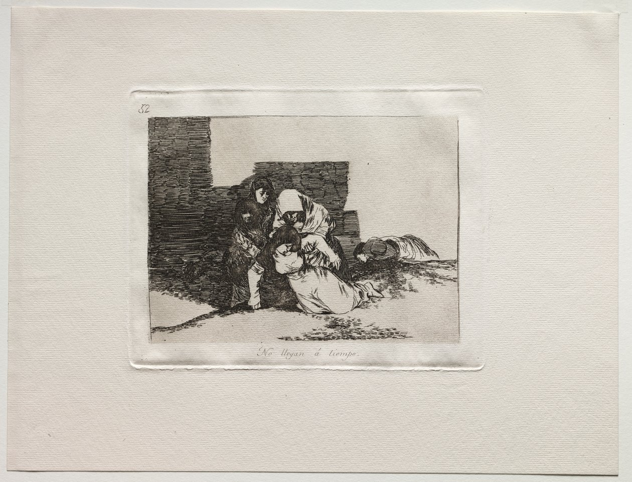 Sodan kauhut: He eivät saavu ajoissa tekijältä Francisco de Goya