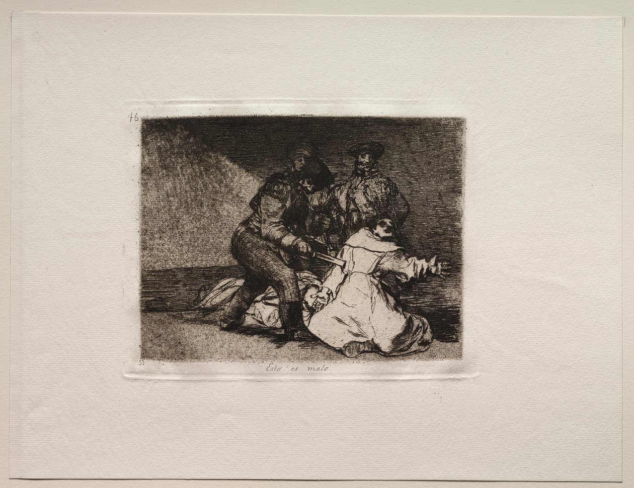 Sodan kauhut: Tämä on huonoa. tekijältä Francisco de Goya