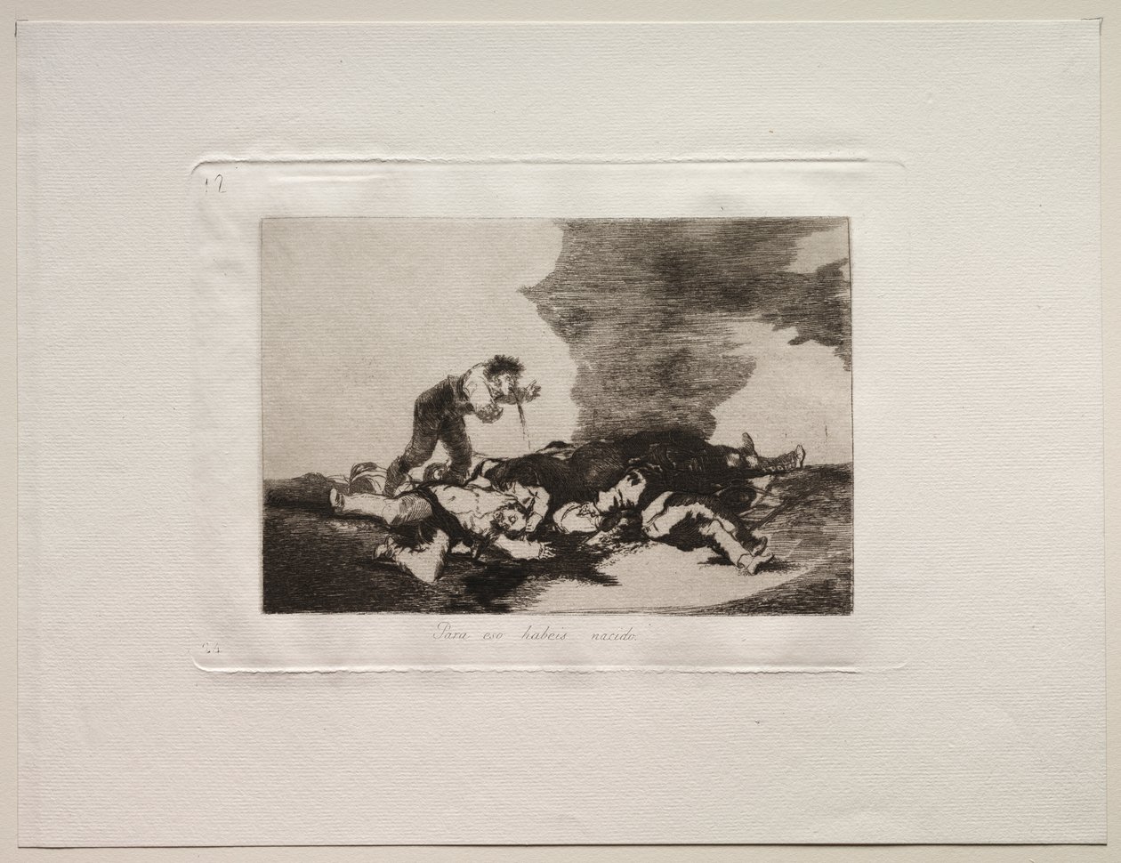 Sodan kauhut: Tätä varten olet syntynyt tekijältä Francisco de Goya