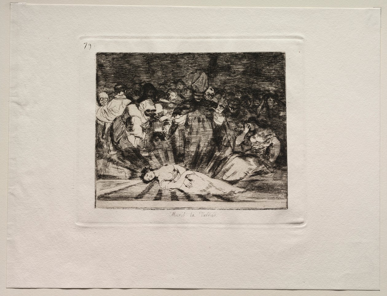Sodan kauhut: Totuus on kuollut. tekijältä Francisco de Goya
