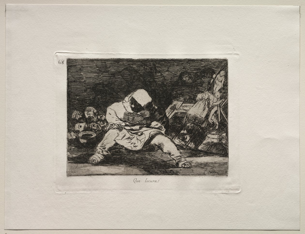 Sodan kauhut: Mitä hulluutta! tekijältä Francisco de Goya