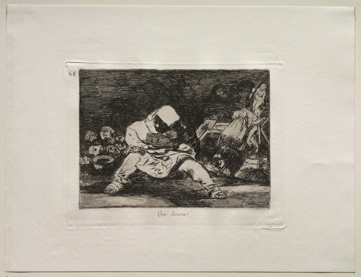 Sodan kauhut: Mitä hulluutta!. tekijältä Francisco de Goya