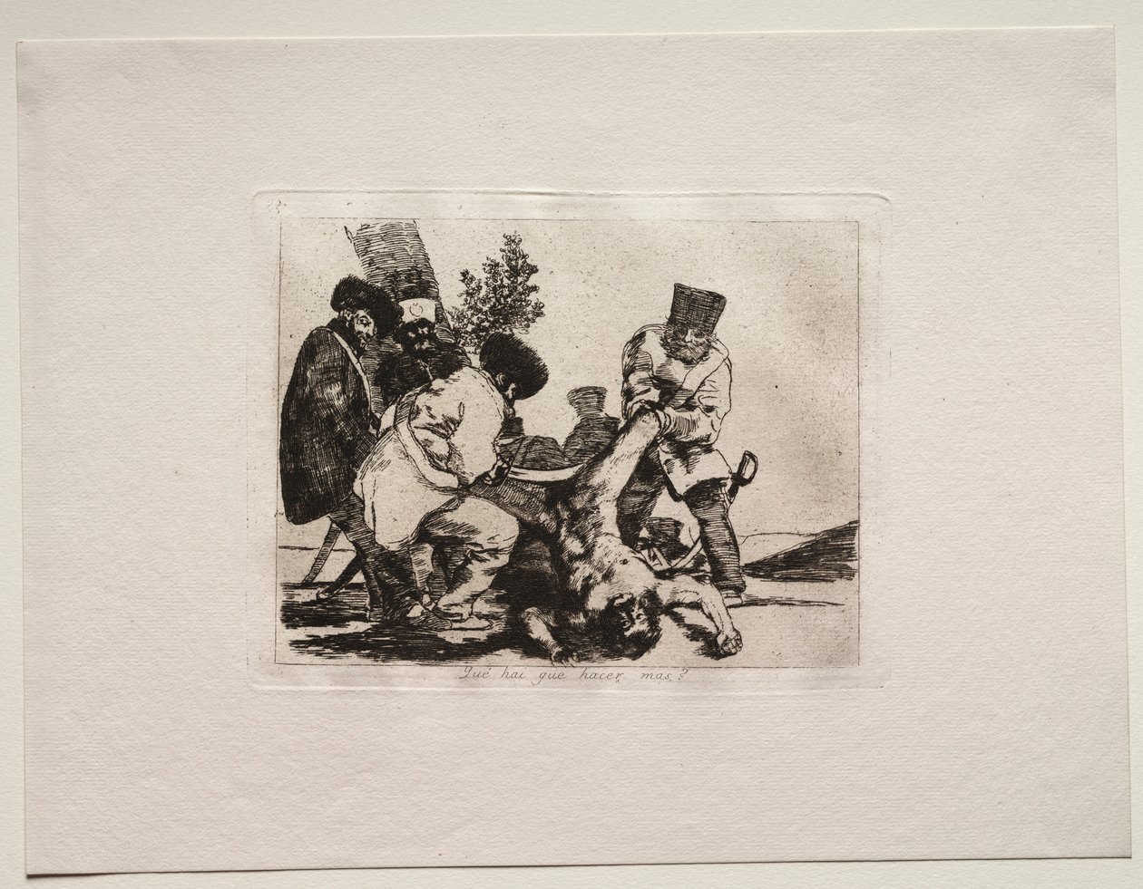 Sodan kauhut: Mitä muuta voidaan tehdä. tekijältä Francisco de Goya