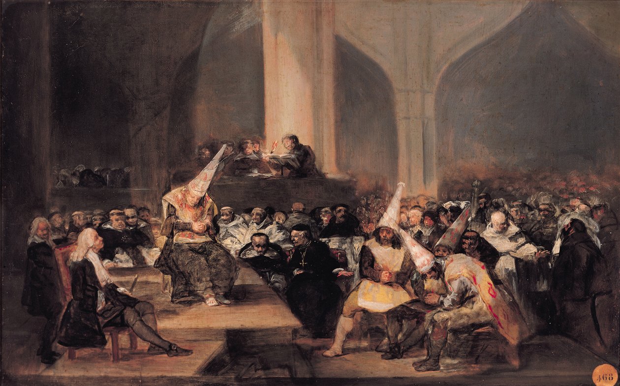 Inkvisitiotuomioistuin tekijältä Francisco de Goya