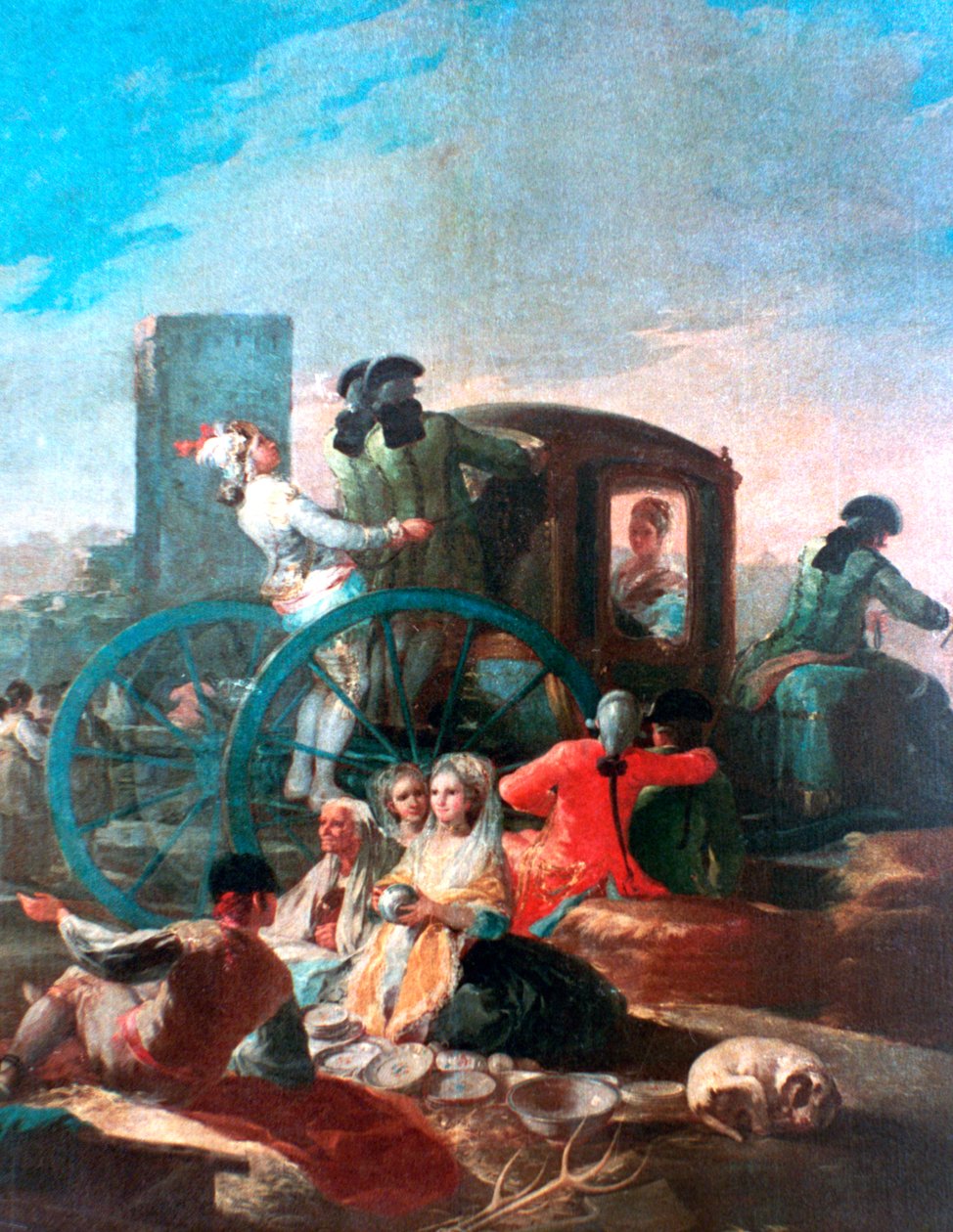 Keramiikkakauppias, 1778 tekijältä Francisco de Goya