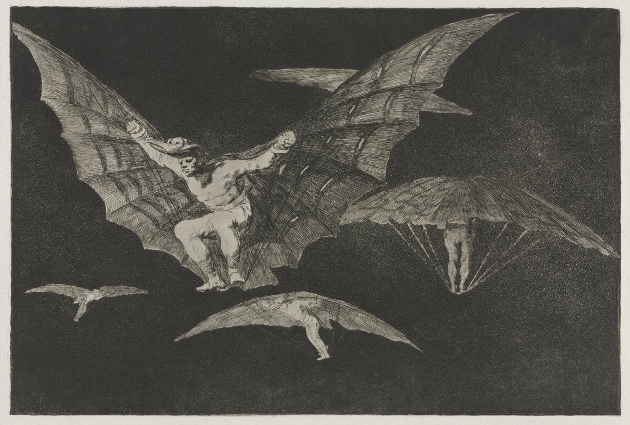 Sananlaskut: tapa lentää tekijältä Francisco de Goya