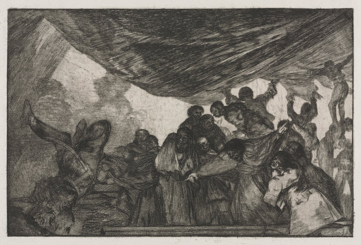 Sananlaskut: Clear Folly, 1864. tekijältä Francisco de Goya