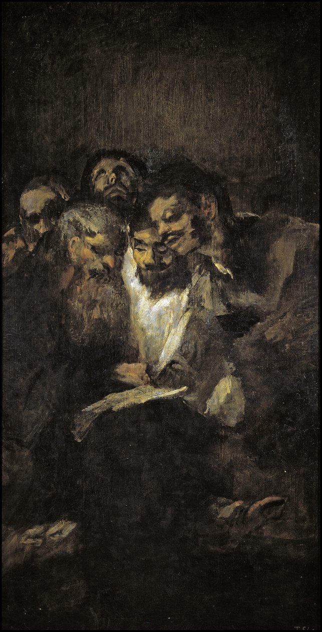 Lukevat poliitikot tekijältä Francisco de Goya
