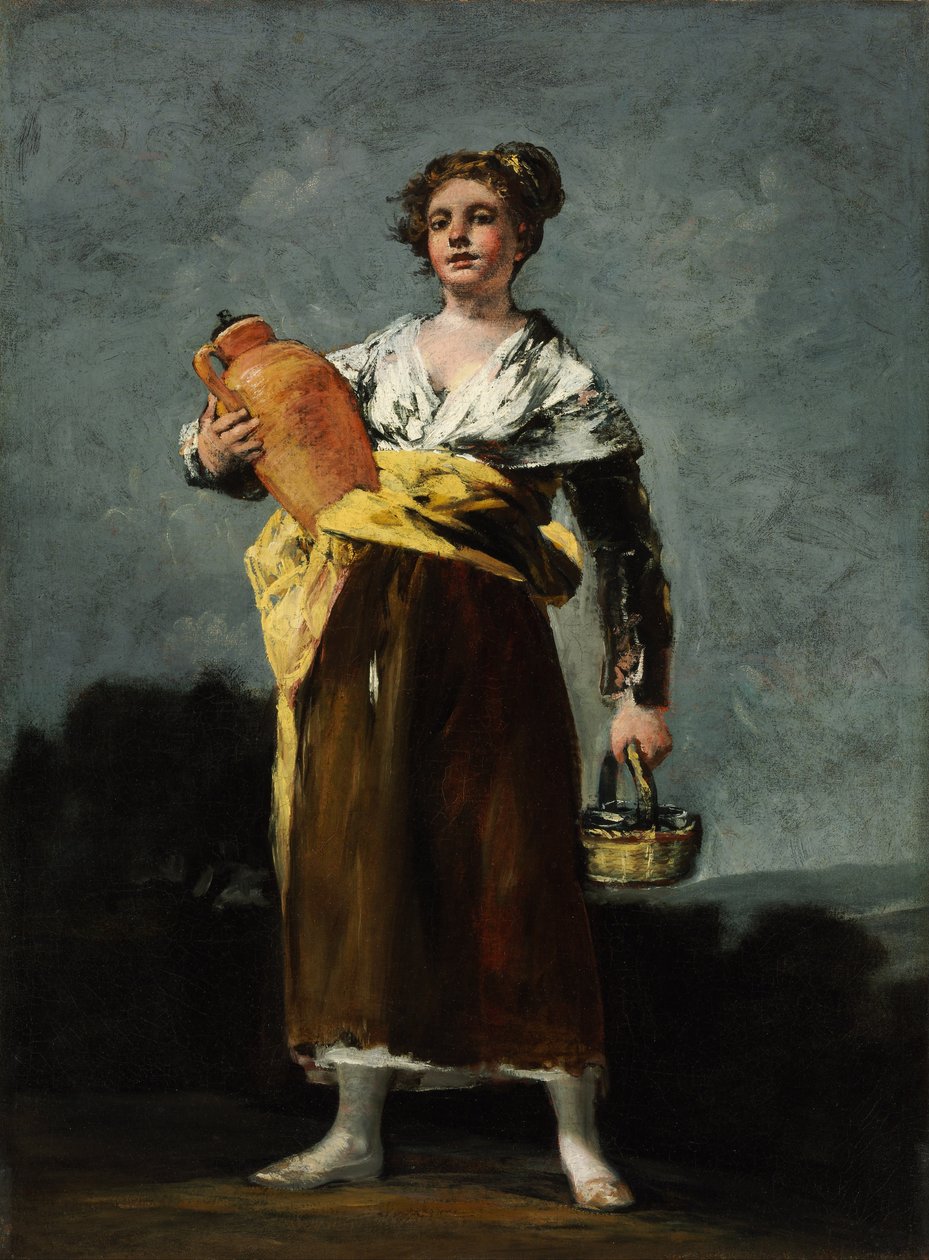 Vedenkuljettaja La Aguadora tekijältä Francisco de Goya
