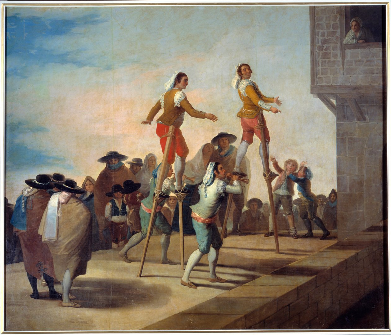 Päänahkaa. Francisco De Goyan maalaus (1746-1828) tekijältä Francisco de Goya