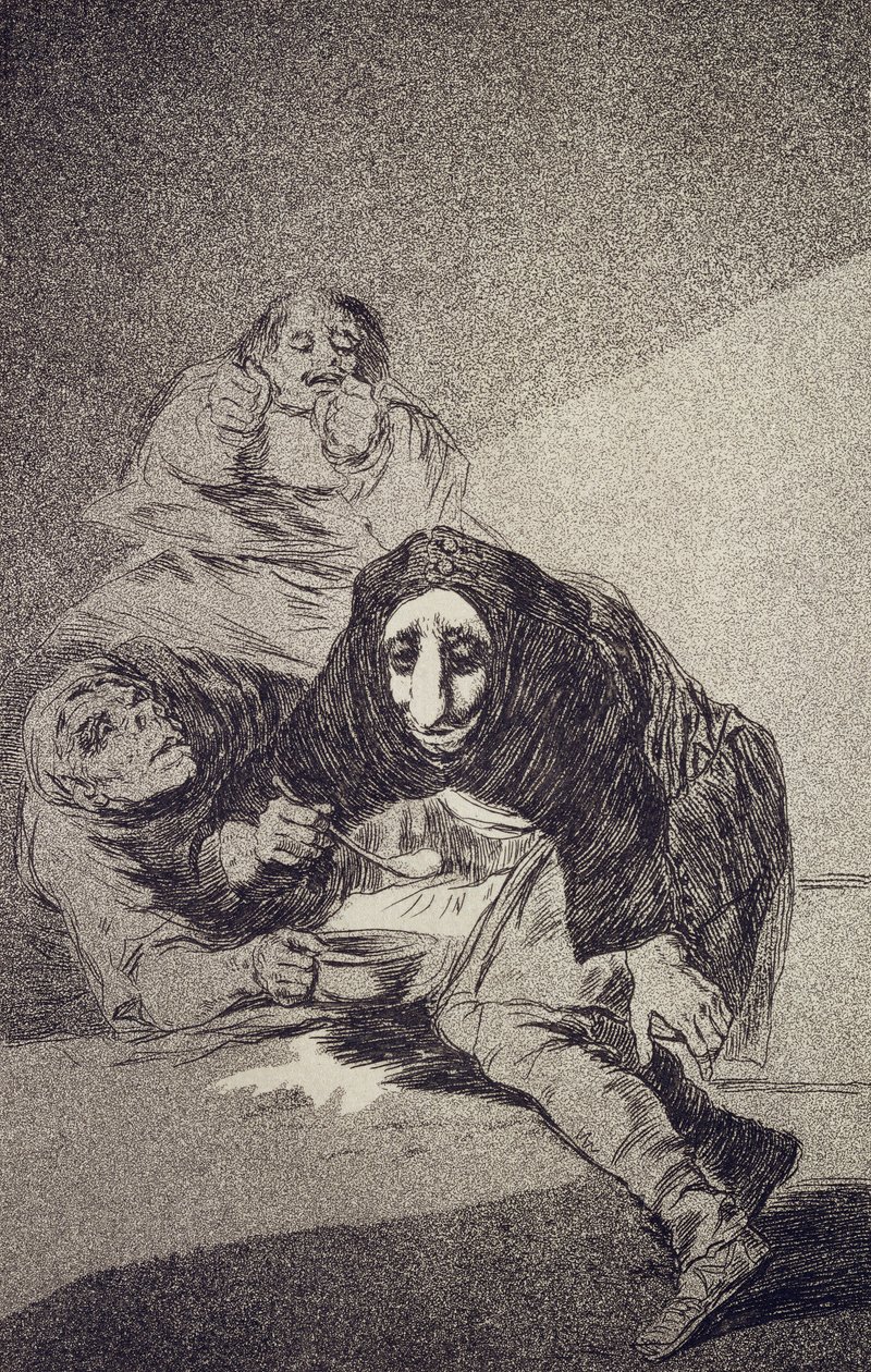 Häpeällinen Capricho nro 54 tekijältä Francisco de Goya