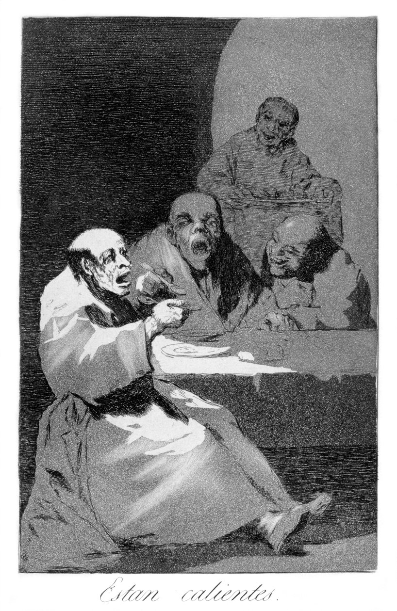 Ne ovat kuumia, 1799 tekijältä Francisco de Goya