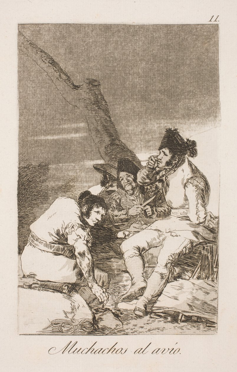 Töihin pojille tekijältä Francisco de Goya