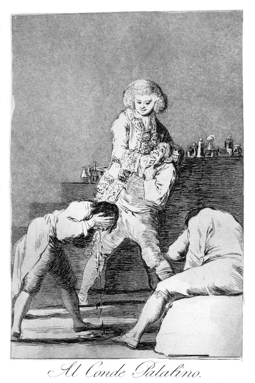 Kreivi Palatinukselle, 1799 tekijältä Francisco de Goya