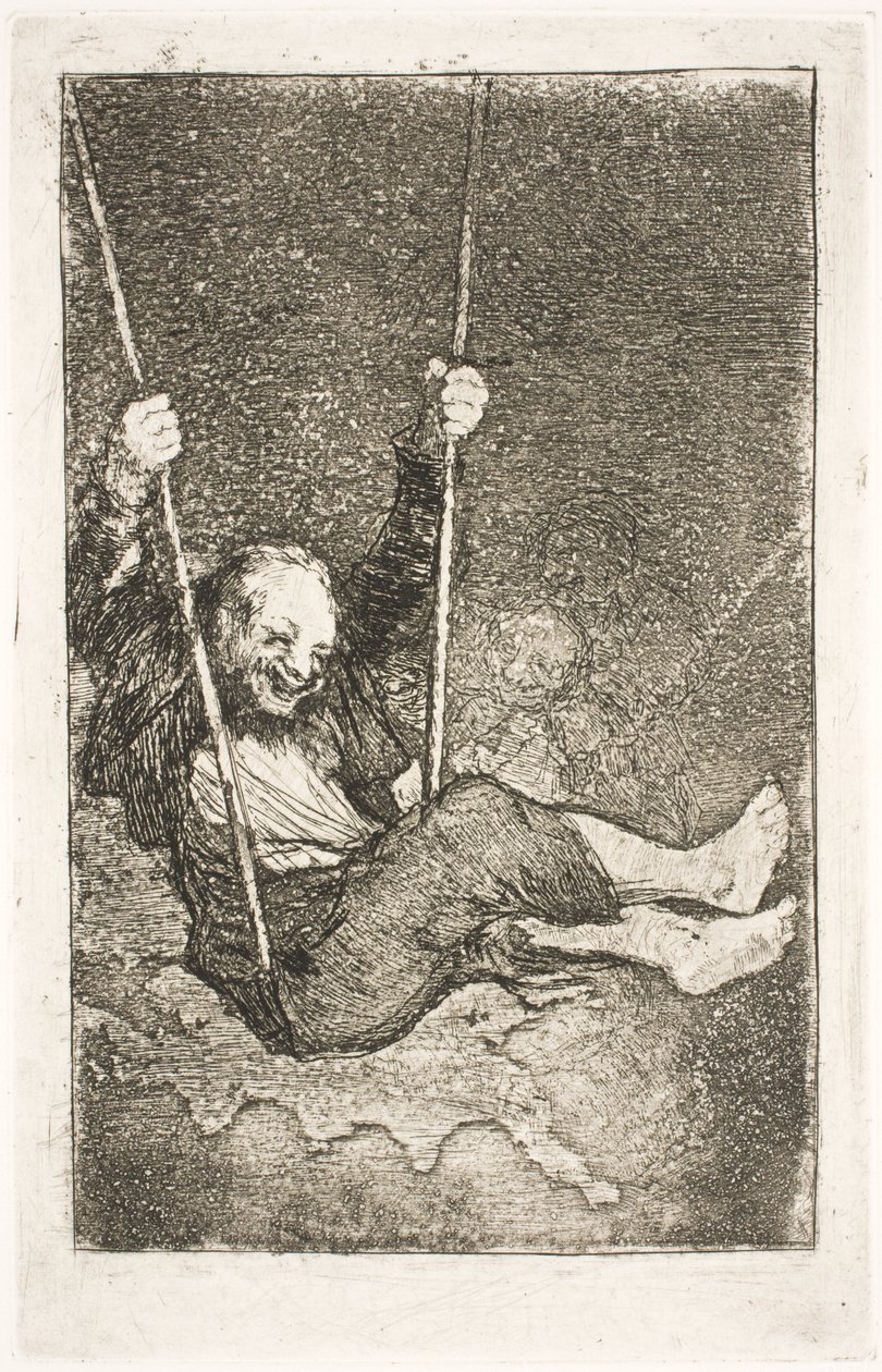 Velho keinussa tekijältä Francisco de Goya