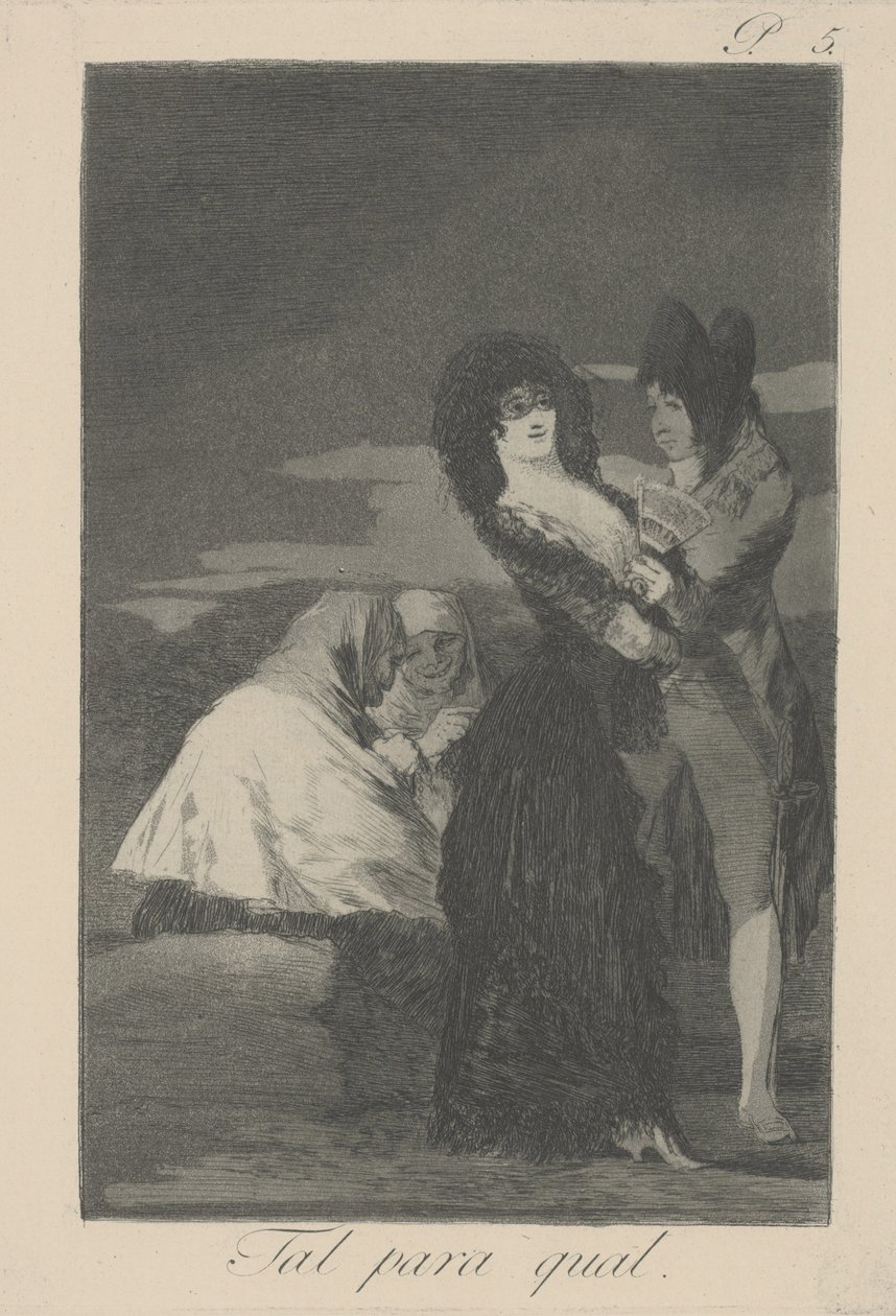 Kaksi samanlaista tekijältä Francisco de Goya