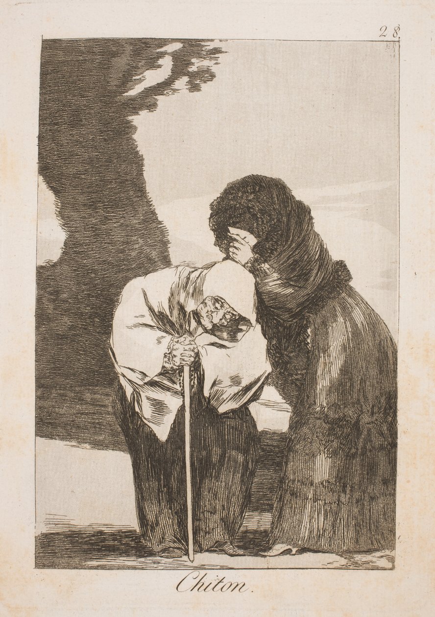 Hiljaa hiljaa tekijältä Francisco de Goya