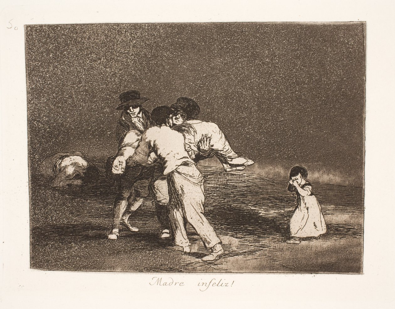 Onneton äiti (50) tekijältä Francisco de Goya