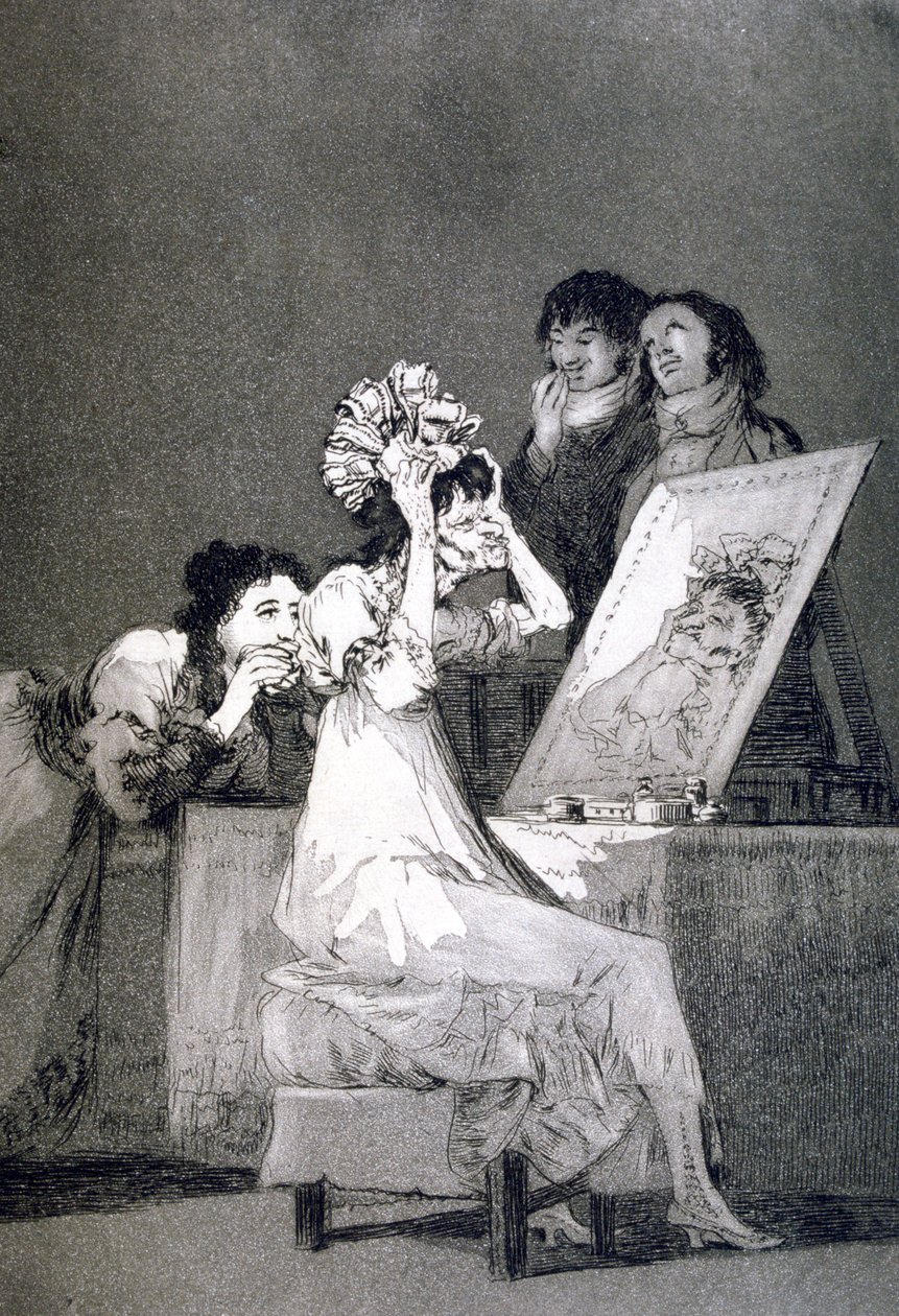 Kuolemaan asti, 1799 tekijältä Francisco de Goya