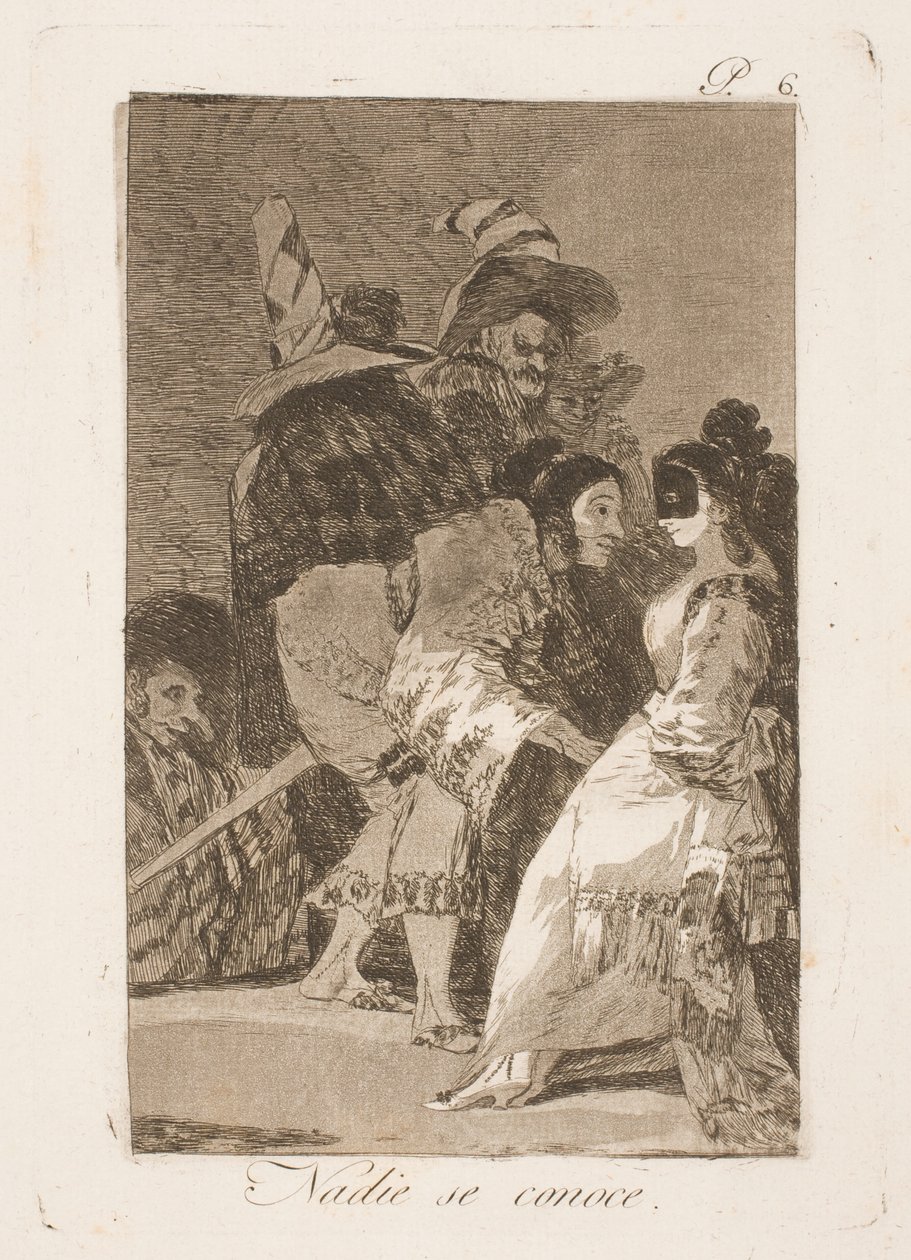 Me emme tunne toisiamme tekijältä Francisco de Goya
