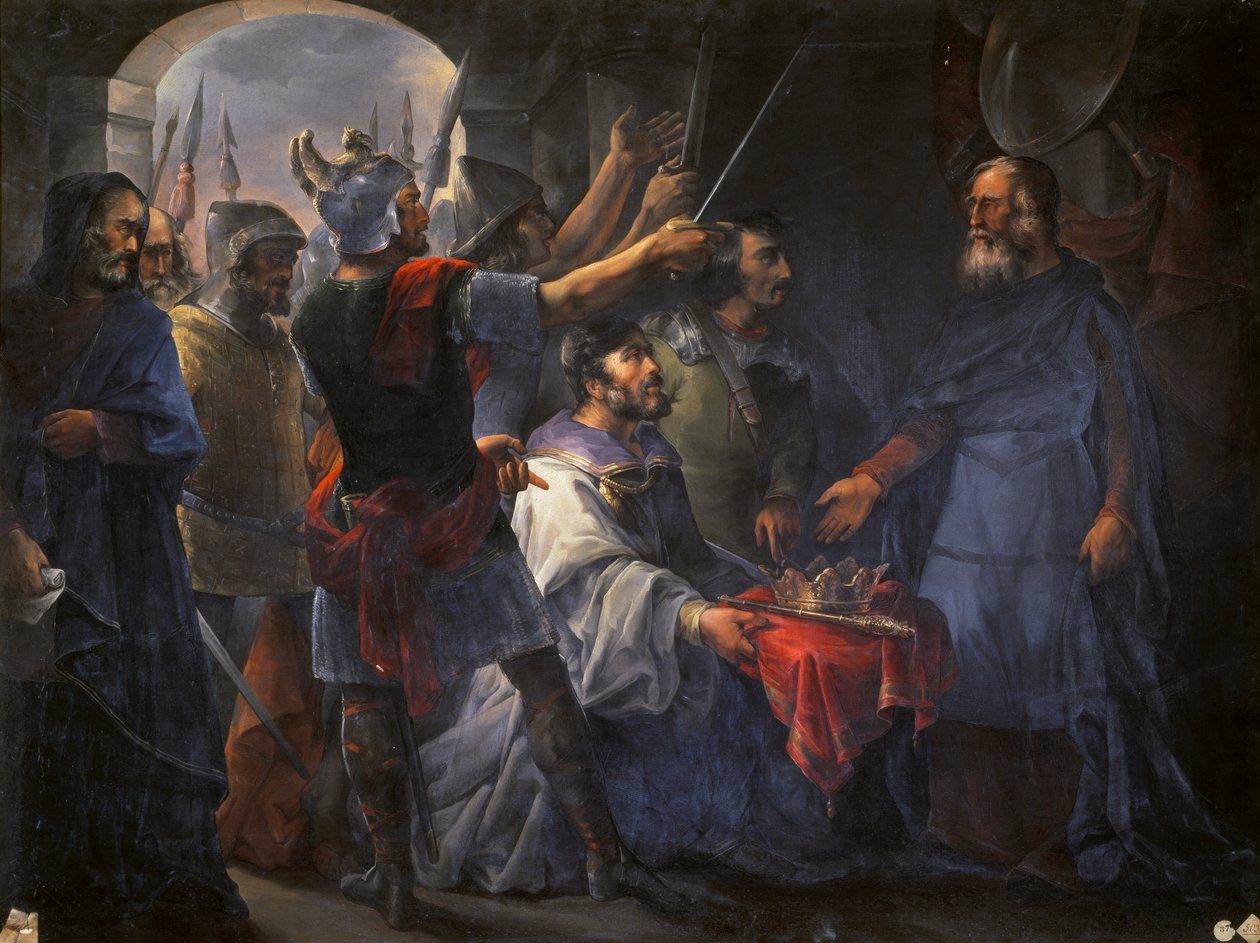 Wamba valittiin kuninkaaksi 1843 tekijältä Francisco de Paula van Halen