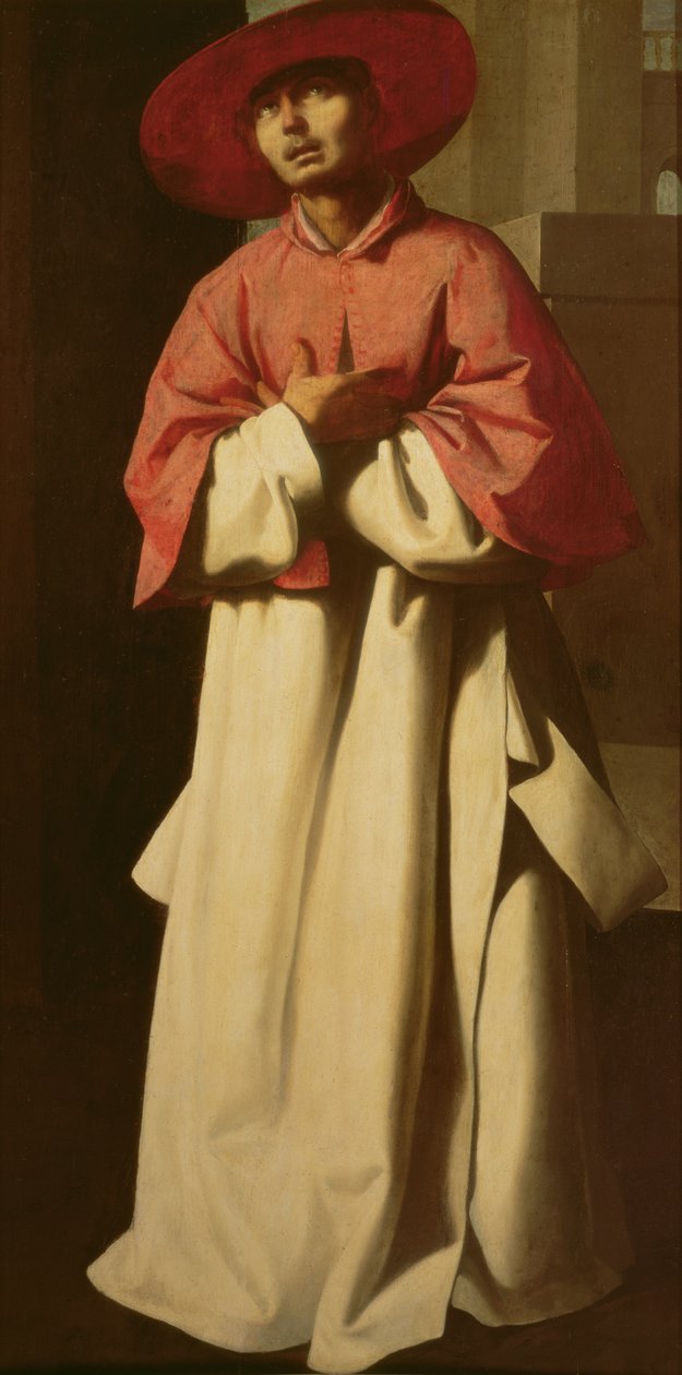 Beato Nicolas Albergatin muotokuva tekijältä Francisco de Zurbaran